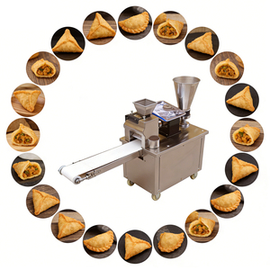Solution complète de machine à raviolis commerciale pour les restaurants américains, fabrique 3 types de plats asiatiques, automatique, 60 pièces/min, marque YYHB - Product Image 4