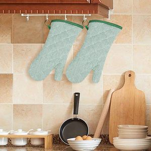 Outils de pâtisserie, gants de four en coton, logo personnalisé créatif, résistance à la chaleur, gants de four en coton épais - Product Image 2