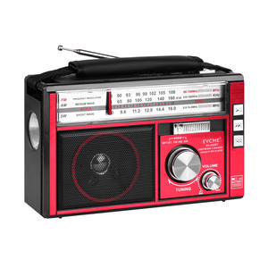 Radio portable vintage pleine bande FM AM SW avec lecteur MP3 USB et carte TF, haut-parleur rechargeable pour la maison et l'extérieur - Product Image 6