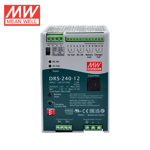 <span class=keywords><strong>Alimentation</strong></span> électrique intelligente multifonctionnelle intégrée Mean Well DRS-240 Series 240W, tensions de sortie de 12V/24V/36V/48V - Product Image 3