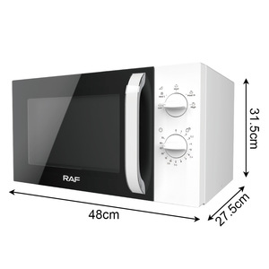 <span class=keywords><strong>Horno</strong></span> <span class=keywords><strong>Microondas</strong></span> RAF con Enchufe Europeo, 23L, Plato Giratorio, Ventana Visible, Calentamiento Rápido, Electrodoméstico Compacto para Cocina, Hogar y Oficina - Product Image 5