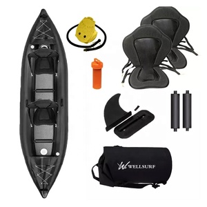 Kayak Inflable Plegable de 1 Persona con Tecnología Drop Stitch, Venta al Por Mayor Directa de Fábrica a Precio Económico - Product Image 1