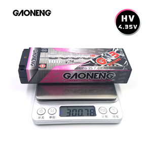 GNB GAONENG 8000MAH 2S 7.6V 100C 200C Baterai LiPo Hard Case 5mm 5.0mm Bullet Mobil RC 1:10 1/10 - Product Image 3