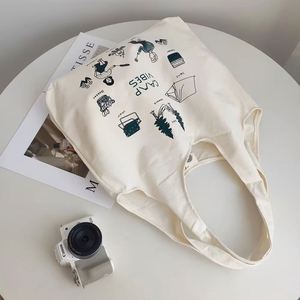 DLBZ Vente en gros de sacs de shopping en toile de coton écologiques, réutilisables, portables, pour femmes, usage quotidien, style simple, logo personnalisé, cordon - Product Image 6