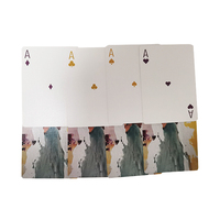 Cartes à jouer OEM, vente en gros, Logo personnalisé, étanche, personnalisé, Us, qatar