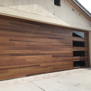 Puerta de Garaje Resistente a la Intemperie para Climas Hostiles con Núcleo de Espuma Térmica, Puertas de Garaje Aisladas con Ventana - Product Image 5