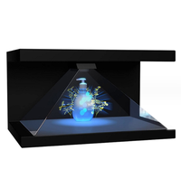 Vitrine hologramme à 270 degrés wifi système de fenêtres écran tactile transparent projecteur hologramme 3d