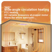 Puits de lumière artificiel Led Rythme circadien Lumière du soleil Bleu ciel Tuya Smart Chambre à coucher Ventilateur d'extraction de plafond Lumière du panneau