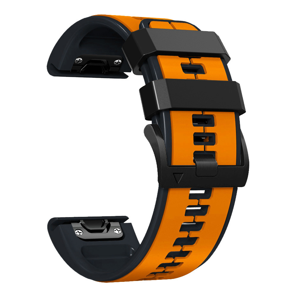 Orange and black