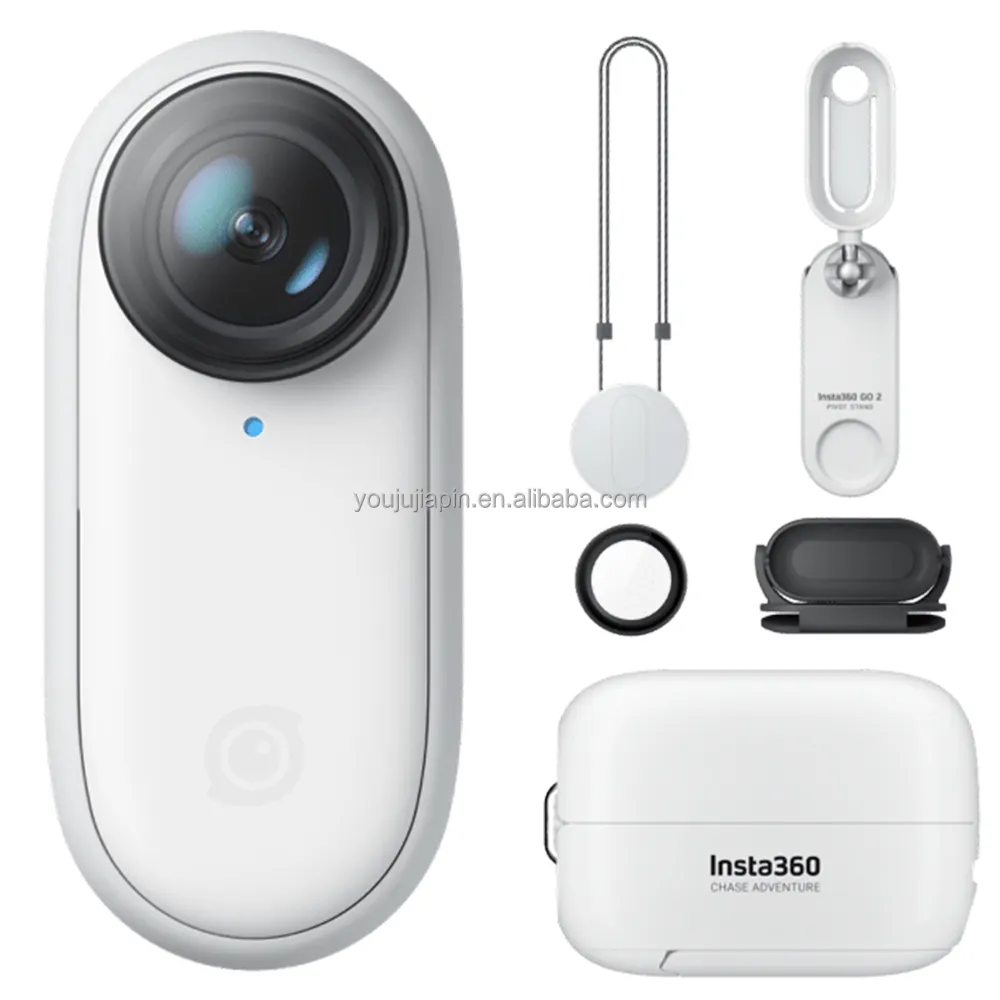 Insta360 GO 2 Mini Action Kamera für IPhone und Android Go2 Kleinste tragbare Mini Kamera für Vlog Video Making wie Gopro
