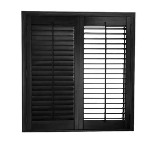 Best販売PVC Wooden Decorative Window Plantation Shutters