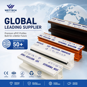 <span class=keywords><strong>Profilé</strong></span> d'extrusion plastique en <span class=keywords><strong>PVC</strong></span> de haute qualité, nouveau design, sans plomb, <span class=keywords><strong>rectangulaire</strong></span>, en forme de H, avec chanfreinage poli - Product Image 2