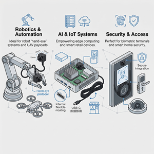 15X15MM Miniature Size Tiny 1MP 2MP 4MP 5MP 8MP WDR Android PC OTG Usb External <strong>Mini</strong> <strong>Camera</strong> for Mobile Industrial &amp; Robotics - Product Image 3