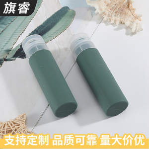 Silicone Portable Lotion Dispenser 10ml Manual Soap Dispenser For Toiletries And Cosmetic Samples Minimalist Design - Product Image 3