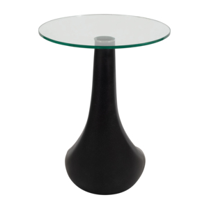 Tavolino artistico con base a forma di mazza da golf e piano in vetro per l'arredamento della casa - Product Image 3