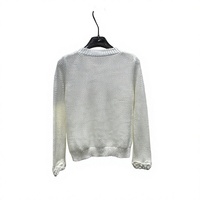 Nouveau pull léger et respirant pour femme, fait main, ajouré, à motif floral au crochet, idéal pour l'automne et l'hiver