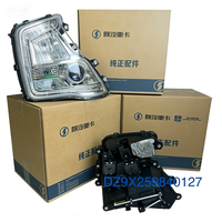 Nouvel ensemble de phares LED DZ9X259810127 avec lentille en verre pour camion lourd SHACMAN Delong X5000S