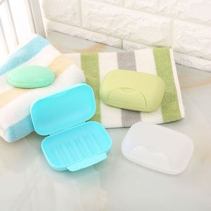 Customized Logo Creative Portable Modern Simple Waterproof Disposable <b>Plastic</b> Soap Box Travel Home Supplies <b>Sealed</b> Container for - Product Image 3