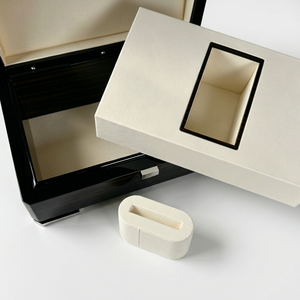 Exquisita Caja de Reloj de Madera MDF con Acabado en Pintura Piano, Elegante Estuche de Regalo para Guardar y Exhibir Relojes - Product Image 5