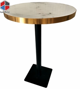 Mesa de mármol para <span class=keywords><strong>bar</strong></span> y pub, venta al por mayor, directa de fábrica, 110cm - Product Image 3