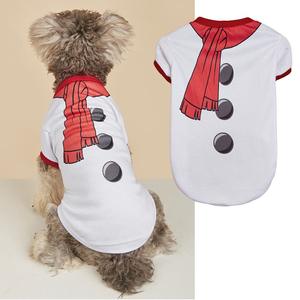 Divertido Disfraz de Invierno para Perros y Gatos, Sudadera con Capucha de Peluche de Lujo con Estampado de Dibujos Animados para las Fiestas, Hecho de Poliéster - Product Image 3