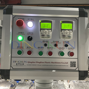 Ligne d'extrusion de plaques et de panneaux en mousse PVC à double vis haute productivité Dingkun avec tension personnalisée - Product Image 5