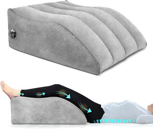 Almohada de cuña para dormir Soporte de pierna Almohada de elevación para hinchazón Alivio del dolor de espalda Almohada inflable - Product Image 2