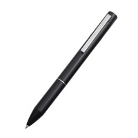 Stylo bille rétractable multifonctionnel à texture métallique mate, encre noire 0,5 mm, cadeau promotionnel de luxe, nouveauté personnalisée