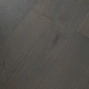 Planchers en bois d'ingénierie multicouche de chêne européen carbonisé vintage EN13501, grade ABC, durables, à clipser, 16 mm, pour maison - Product Image 1