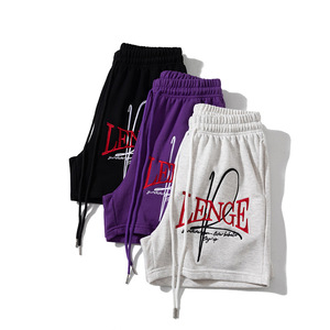 <span class=keywords><strong>Pantaloni</strong></span> <span class=keywords><strong>corti</strong></span> <span class=keywords><strong>Bermuda</strong></span> al ginocchio con ricamo stile personalizzato in maglia Y2k stile stampato con logo - Product Image 2