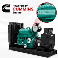 500kVA Offener Dieselgenerator mit Cummins-Motor und Automatischer Spannungsregelung für Einkaufszentren und Geschäftsgebäude
