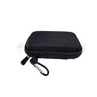 Pochette de voyage portable pour SSD 12,5x8x4cm 72g, organiseur de câbles de données, sac de protection pour chargeur, sac de rangement pour accessoires numériques avec poches