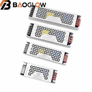 Long Slim Indoor Switch Power Supply AC176-264V DC 12V 24V Dual Voltage 100-400W High Efficiency LED Light Motor Power Adapter - Product Image 4