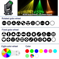Projecteur laser à tête mobile IP66 étanche CMY BSW Beam Wash Spot 3-en-1