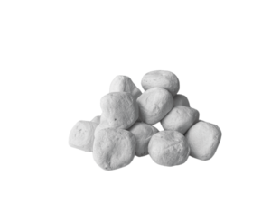 Guijarros de fibra de cerámica ecológicos de alta calidad para decoración de biochimenea - Product Image 3