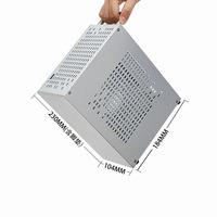Boîtier de jeu vertical Mini-ITX SKTC Star Open Sky A07, carte graphique indépendante, boîtier tout en aluminium, prend en charge une petite alimentation 1U