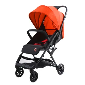 Portable Light Weight Baby Buggy Compact Cabin Size Baby Stroller Newborn Travelling Metal Pram