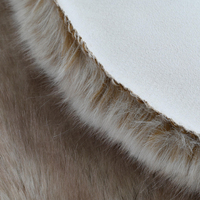 Tapis en fausse fourrure animale décoratif pour la maison, antidérapant, shaggy, pour bureau, balcon, lavable en machine, tapis de voiture - Grande Vente
