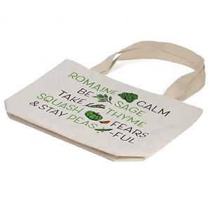 Bolsas de compras grandes reutilizables de 100% algodón con impresión de logotipo personalizado - Product Image 5