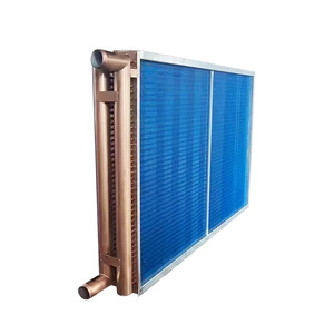 Échangeur de chaleur à ailettes tubulaires personnalisé, serpentin de condenseur en aluminium pour station de mélange d'asphalte, processus industriel - Product Image 2