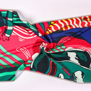 Toalla de enfriamiento de microfibra 220 Gsm con cuello de poliéster impreso personalizado para deportes de gimnasio - Product Image 6