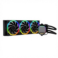Pendingin CPU Cairan Aluminium 360mm Be Quiet Pure Loop 2 untuk Intel Core I3/i5/i7/i9 Ryzen R3 R5 R7 R9 dengan Lampu LED ARGB dan Kipas 3-Sayap PWM
