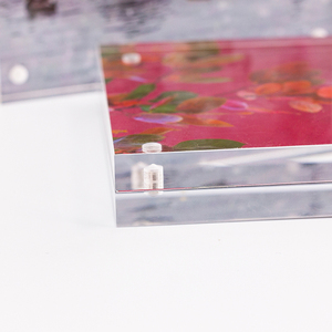 Bán Sỉ Bàn Kính Pha Lê Chụp Ảnh Để Bàn Tùy Chỉnh Khung Ảnh Acrylic Từ Tính Mạnh Trong Suốt Trong Suốt Tự Làm Bán Sỉ - Product Image 3