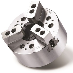 Mandril Hidráulico Chandox OPB-208 de 200 mm, de Tres Mordazas y Gran Diámetro para Mecanizado - Product Image 1