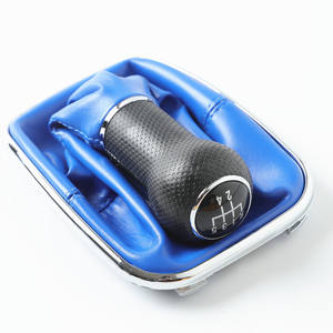 Poignée de levier de vitesses en cuir FUXIN 5/6 vitesses pour Volkswagen Golf 4 Bora - Product Image 5