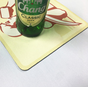 Buena calidad de estera de goma barra corredor de bandeja de goteo cerveza <span class=keywords><strong>beber</strong></span> ferroviario bares servicio Mat - Product Image 5