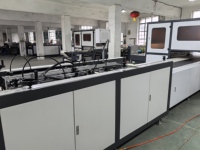 Machine automatique de fabrication de boîtes et de couvertures rigides pour livres, avec positionnement visuel, format A4, pour albums d'enfants