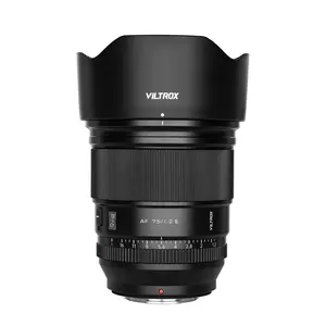 עדשת Viltrox 75mm F1.2 למצלמות ללא מראה Pro Level פוקוס אוטומטי APS-C עדשת פריים צמצם גדול Sony E תושבת עדשה מצלמת סוני