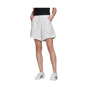 Short de sport pour femme Adidas Originals Wind Runner, couleur blanche |   100% authentique - Product Image 3
