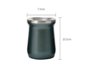 <span class=keywords><strong>Yerba</strong></span> <span class=keywords><strong>Mate</strong></span>-taza <span class=keywords><strong>de</strong></span> acero inoxidable, Pajita, 300ml, juego <span class=keywords><strong>de</strong></span> tazas <span class=keywords><strong>de</strong></span> café y té - Product Image 2